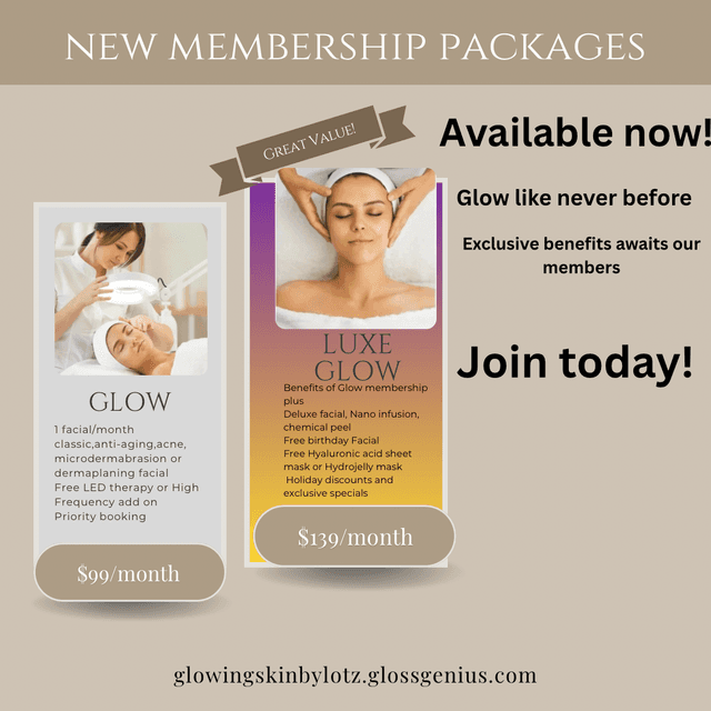 Glow Membership at Glowing Skin by Lotz in Longwood, FL